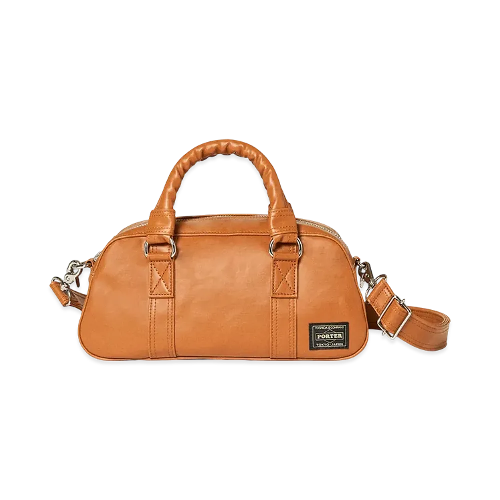 PORTER FREE STYLE Mini Boston Bag "Camel"