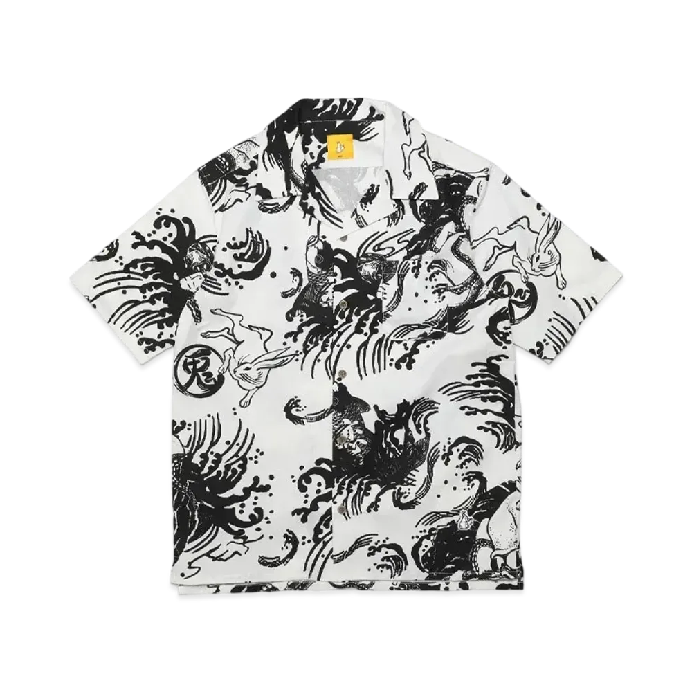 FR2 Devil fish shirt "White"
