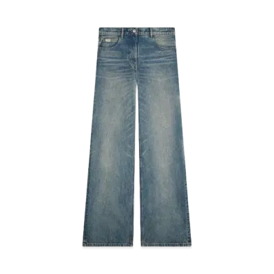 Courreges Hammer Denim Baggy Pants "Vintage Medium Blue"
