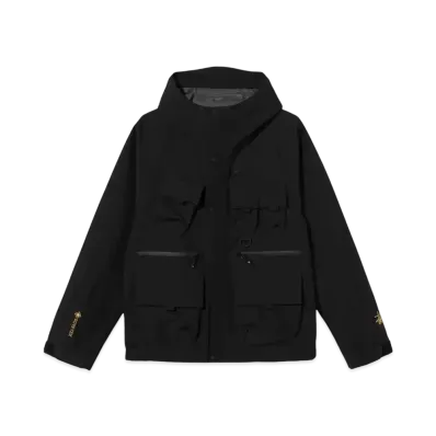 Stussy x GORE-TEX® WADING SHELL SOLID JACKET "Black"
