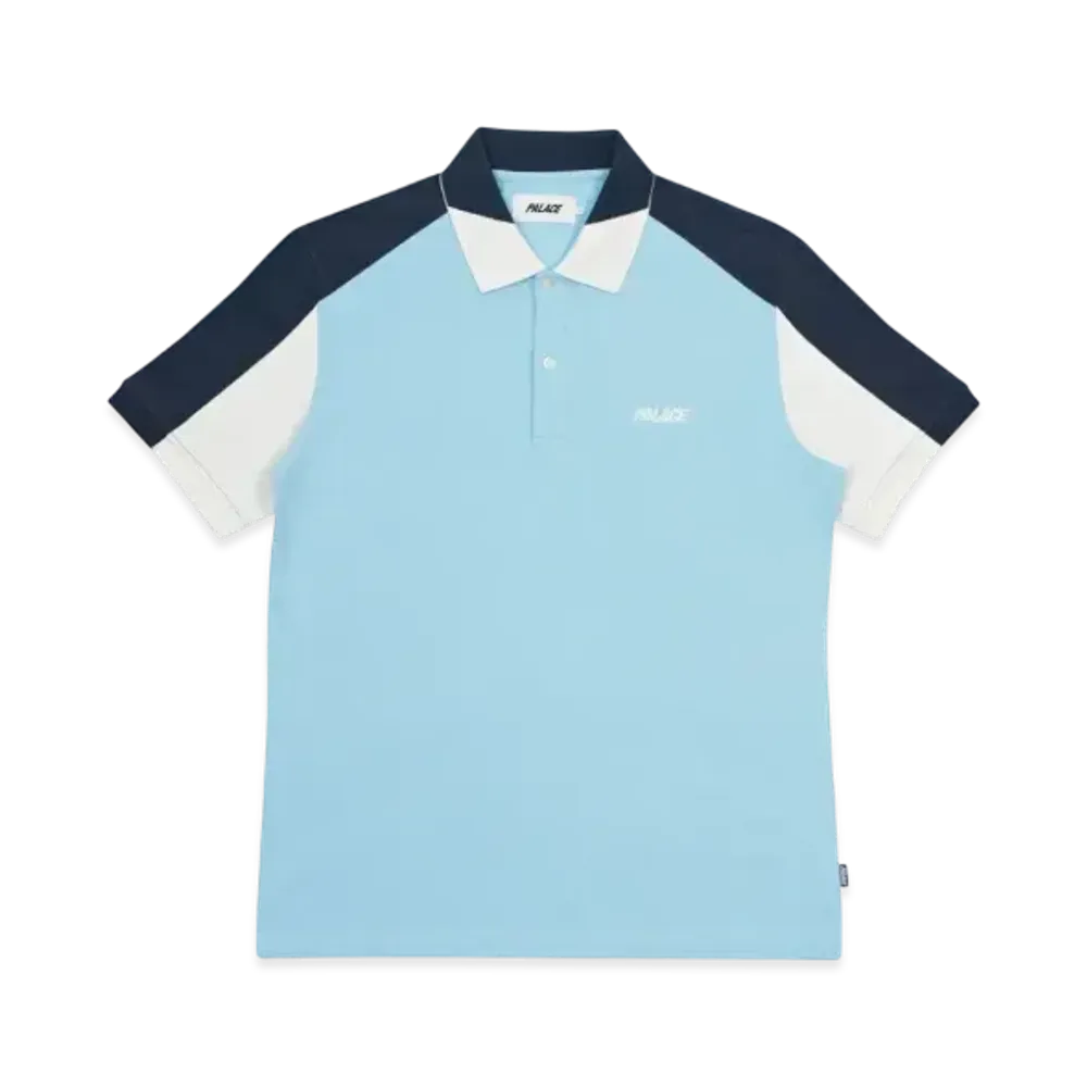 PALACE Angle Polo "Sky White"