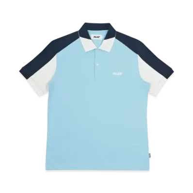 PALACE Angle Polo "Sky White"