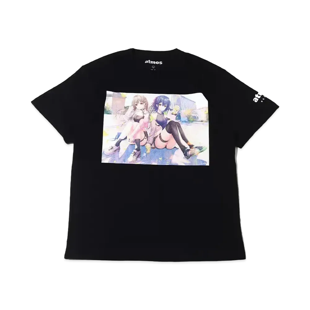 atmos x 100 Artists Exhibition Twin Box Tee "Black"