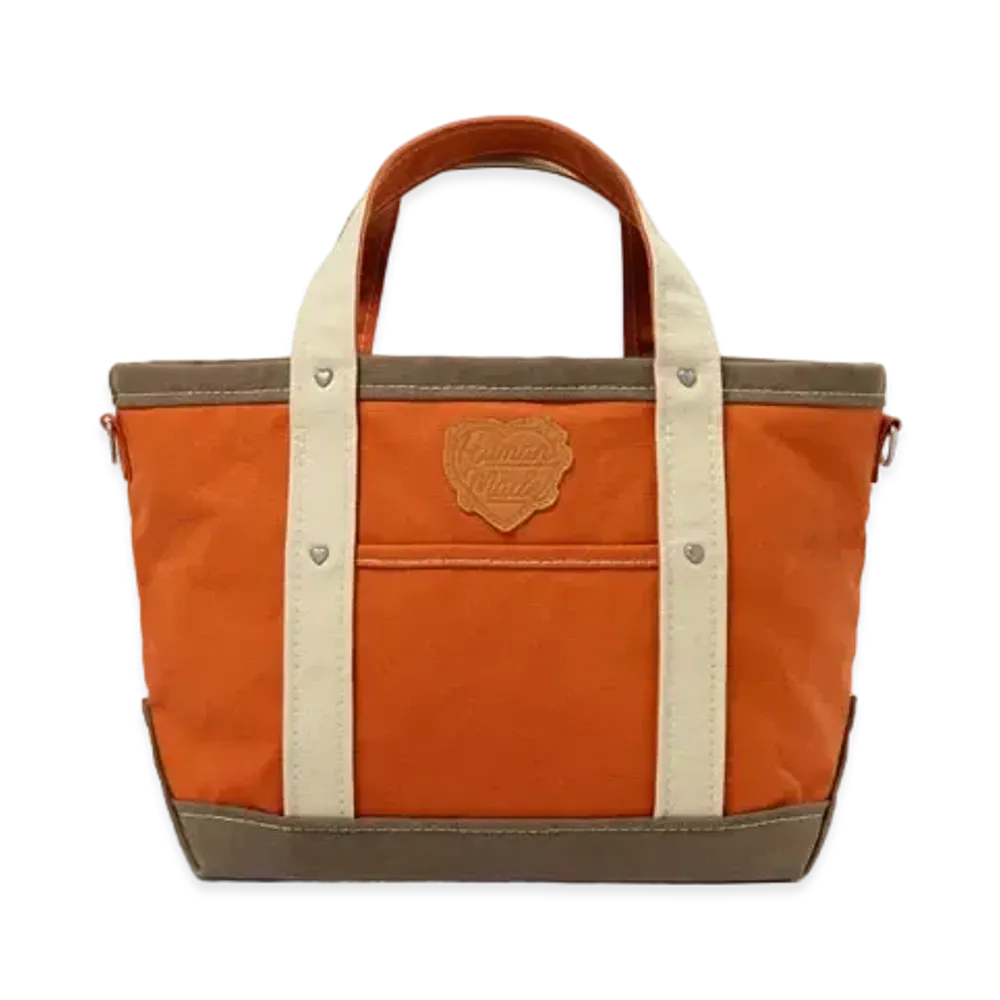 HUMAN MADE Canvas Tote Small "Orange"