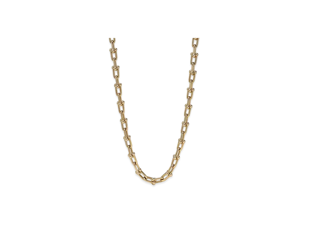 Tiffany & Co. HardWear Small Link Necklace 18inch "Yellow Gold"