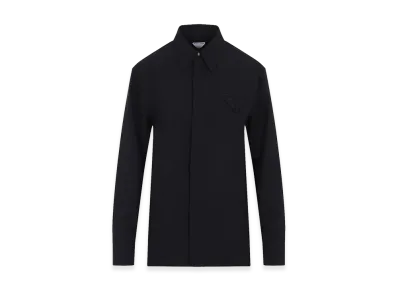 Bottega Veneta Women's Fine Wool Shirt "Blue"