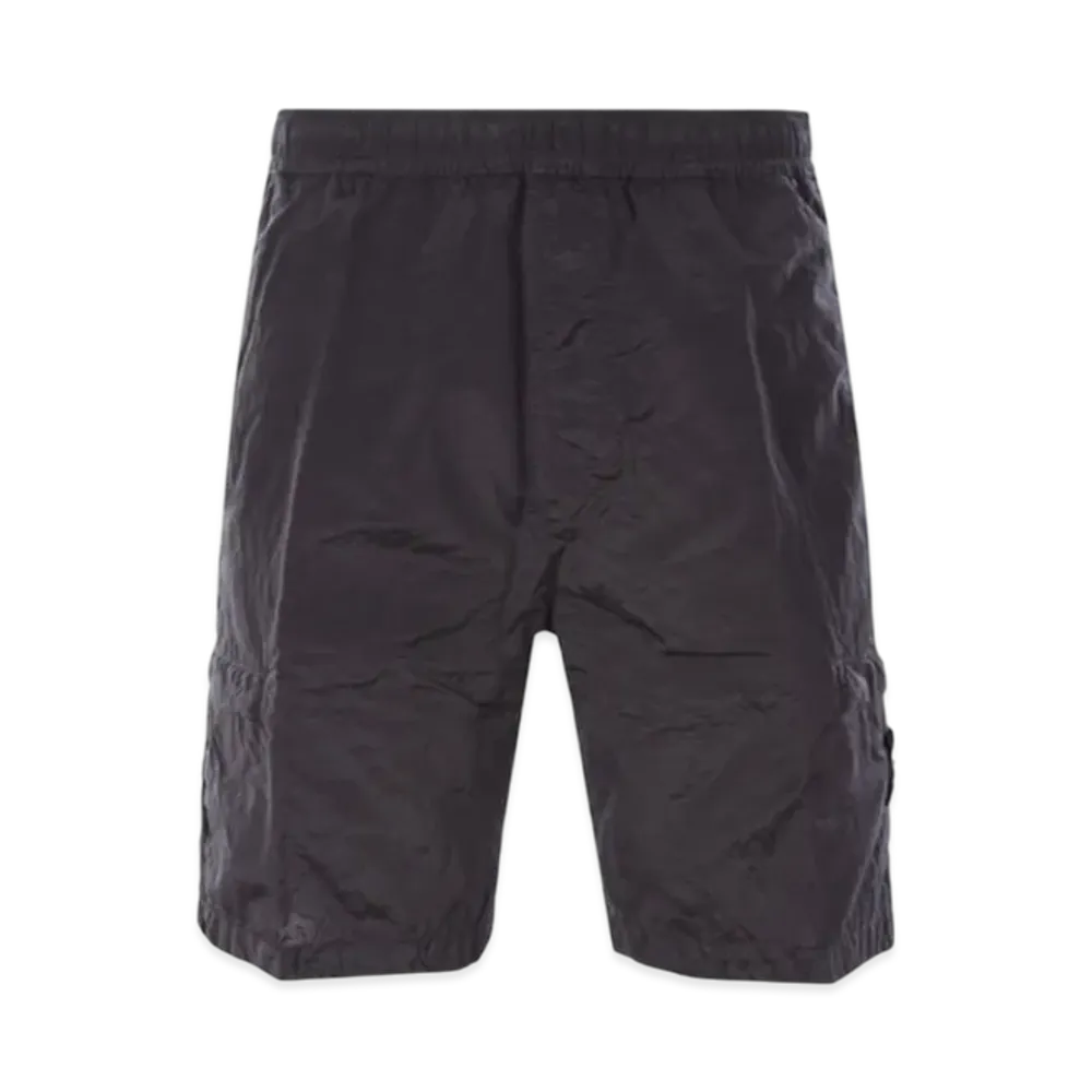 Stone Island L1721 Nylon Metal Garment Dyed Bermuda Shorts - 22SS "Dark Grey"