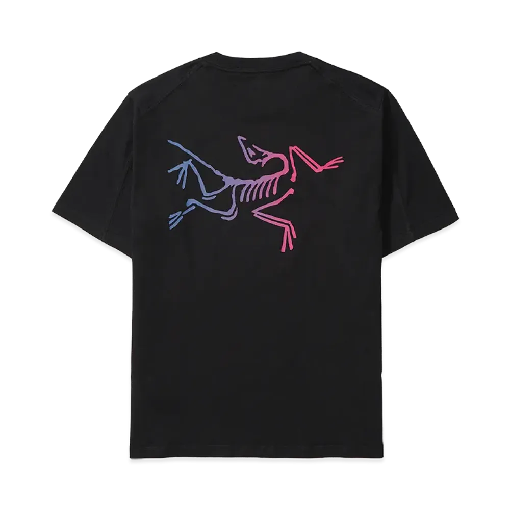 ARC'TERYX Kragg Cotton Logo SS M "Black/Multi"