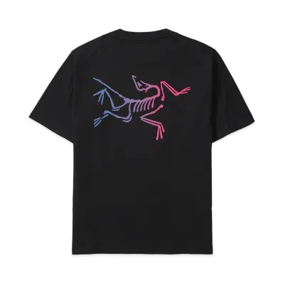 ARC'TERYX Kragg Cotton Logo SS M "Black/Multi"