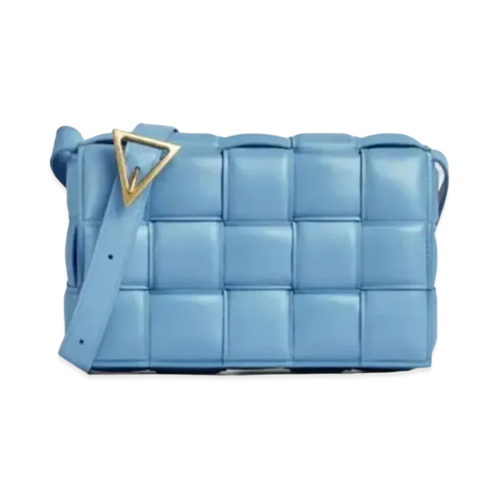 Bottega Veneta Padded Cassette Crossbody Bag "Blue"