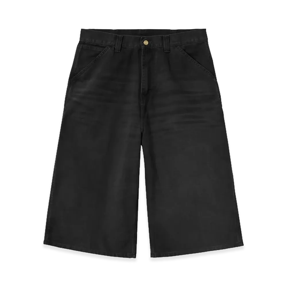 Carhartt WIP OG Single Knee Long Short "Black Stone Canvas"