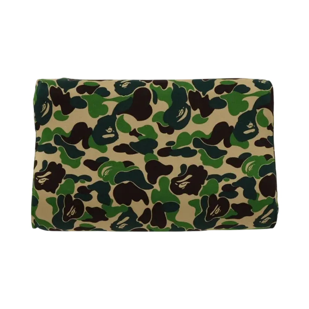 A BATHING APE x TEMPUR ABC Camo Neck Pillow M "Green"