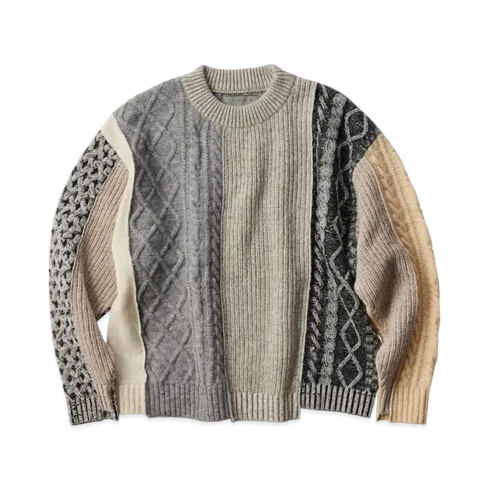KURO Remake Knit Sweater "Grey"