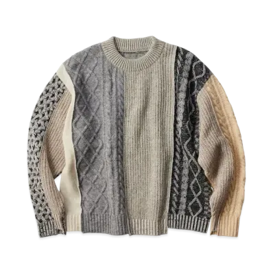 KURO Remake Knit Sweater "Grey"