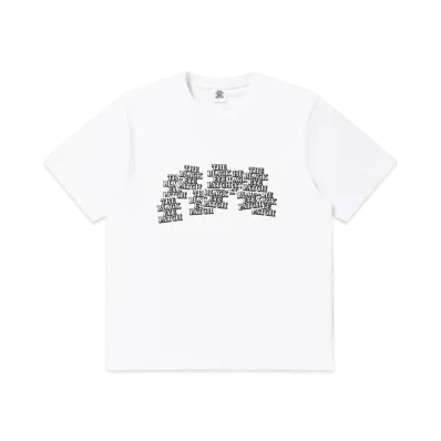 BlackEyePatch Repetitive OG Label Tee "White"