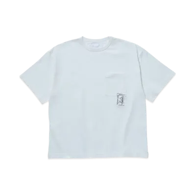 NEIGHBORHOOD BW . Crewneck-P SS "White"