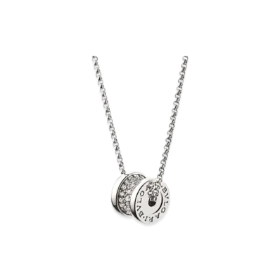 BVLGARI B.Zero1 Necklace Diamond "White Gold"