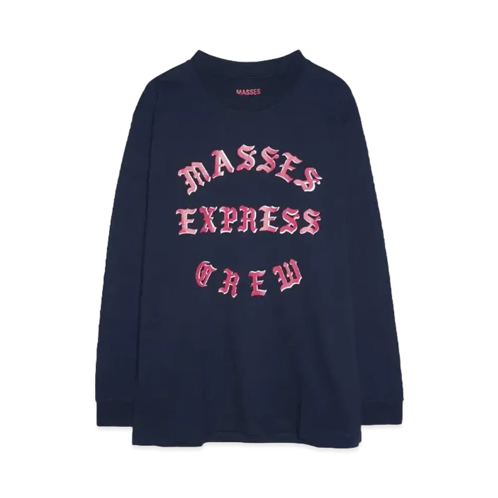 MASSES T-SHIRT L/S EXPRESS "NAVY"
