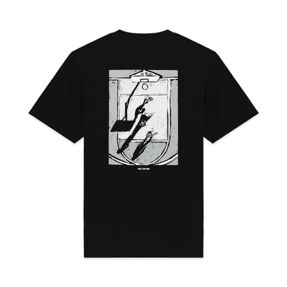 Aime Leon Dore Court Sketch Tee "Black"