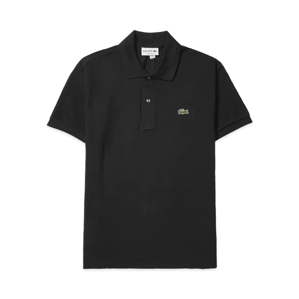 LACOSTE Classic Fit L.12.12 Polo Shirt "Noir"
