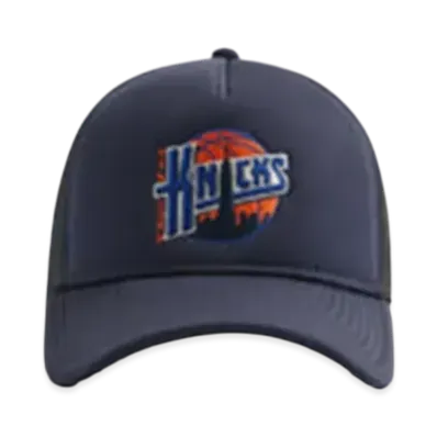 Kith x New Era x New York Knicks 9FORTY A Frame Trucker Hat "Nocturnal"