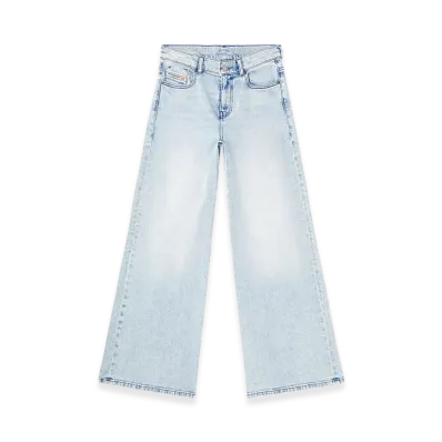 Diesel Flare Jeans 1978 D-Akemi 0adbj "Light Blue"