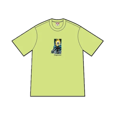 Supreme Ghost Rider Tee "Neon Green"