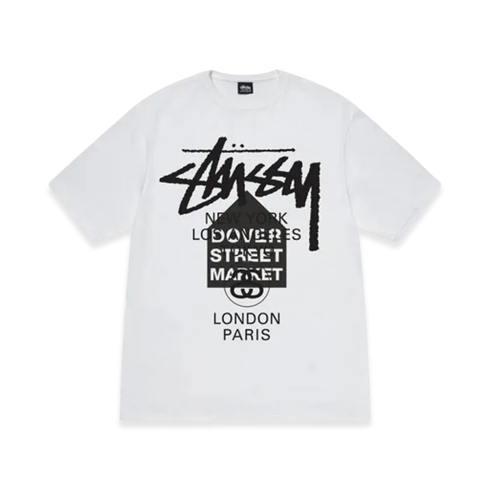 Stussy DSM World Tour Tee 2023 "White"