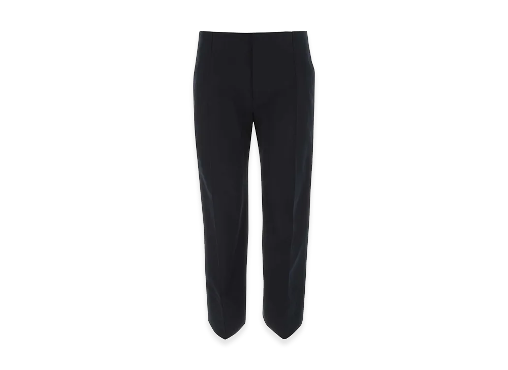 Bottega Veneta Women's Cotton Cropped Cut Pant "Midnight Blue"