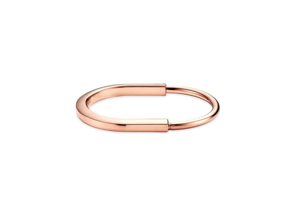 Tiffany & Co. Tiffany Lock Bangle 18K "Rose Gold"
