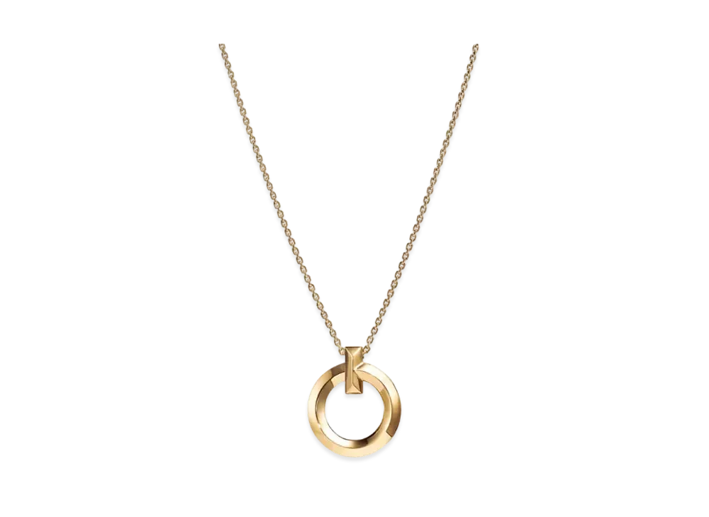 ティファニー ティファニー T Tワン サークル ペンダント (スモール) 18K "イエローゴールド" 70875780