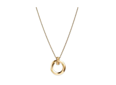 Tiffany & Co. Tiffany T T1 Circle Pendant Small 18K "Yellow Gold"