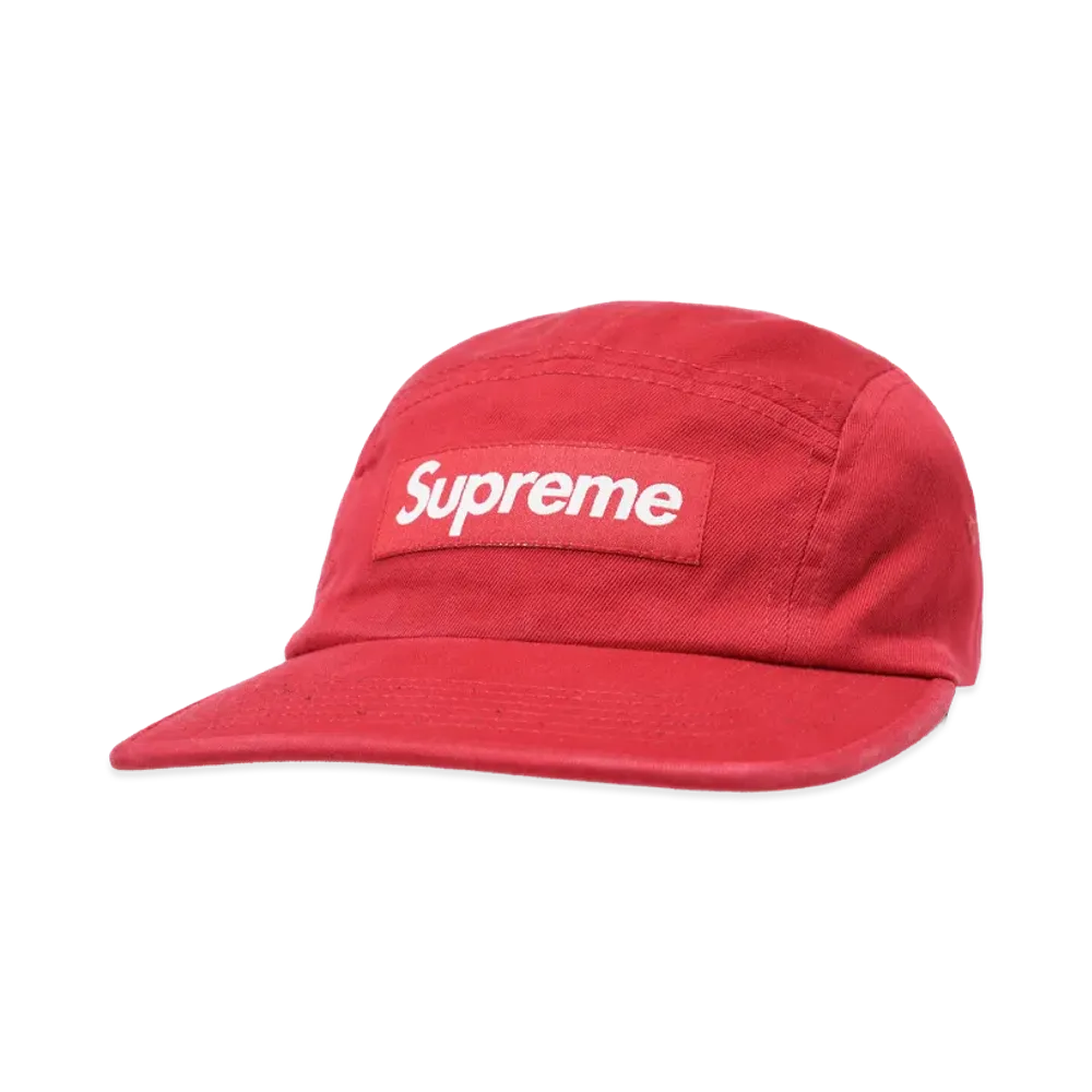 Supreme Washed Chino Twill Camp Cap (26SS) 
