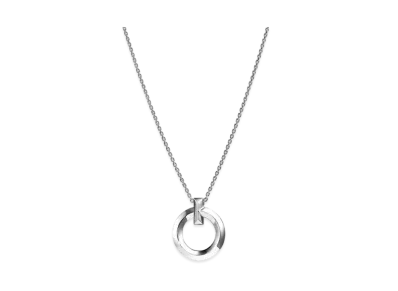 Tiffany & Co. Tiffany T T1 Circle Pendant Small 18K "White Gold"
