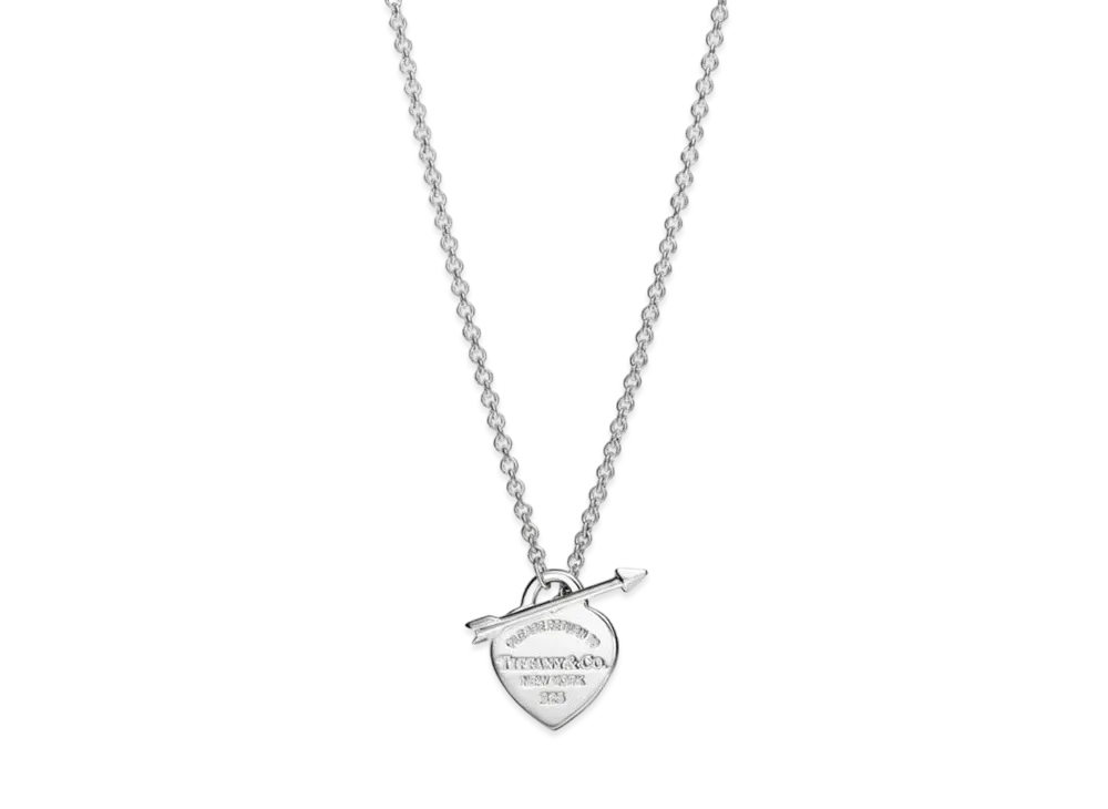 Tiffany & Co. Return to Tiffany Lovestruck Heart Tag Pendant "Silver"