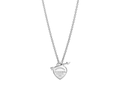 Tiffany & Co. Return to Tiffany Lovestruck Heart Tag Pendant "Silver"