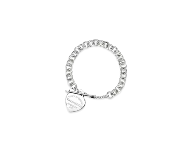 Tiffany & Co. Return to Tiffany Lovestruck Heart Tag Bracelet Medium "Sterling Silver"