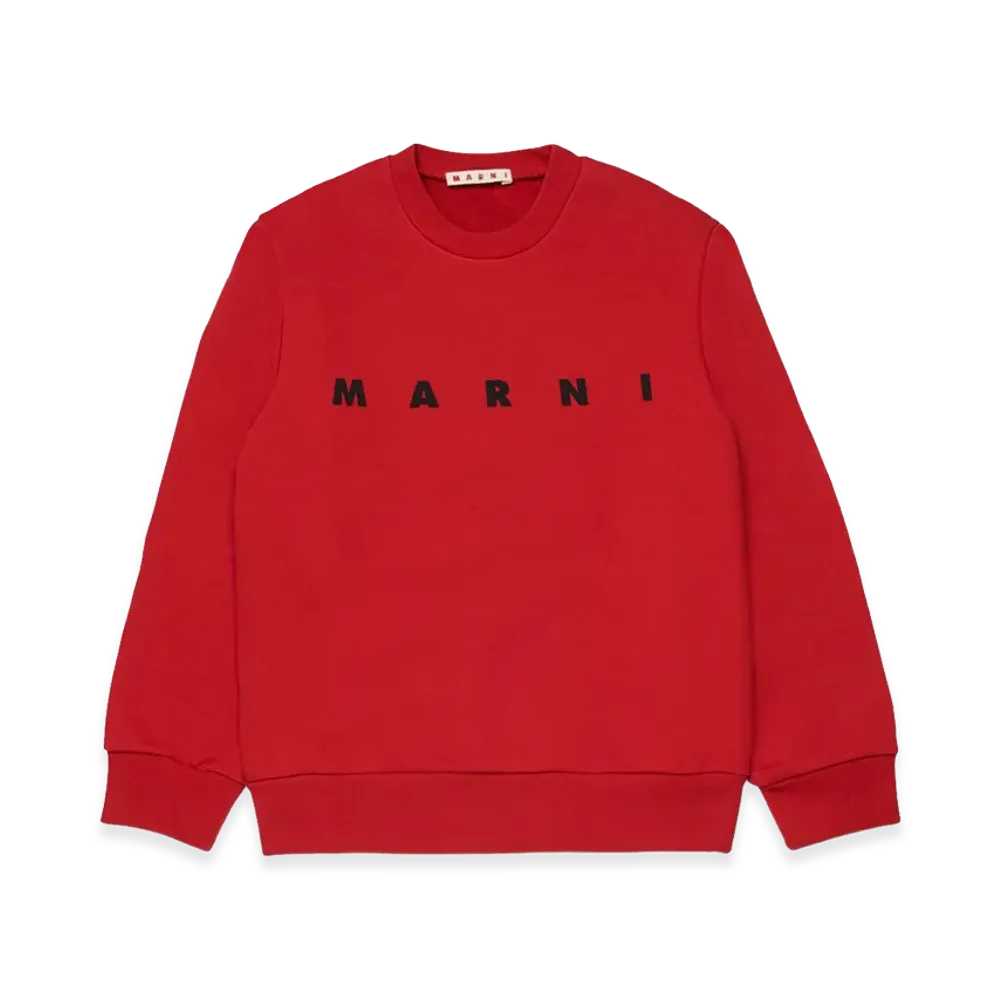 MARNI Kids Sweaters "Red"