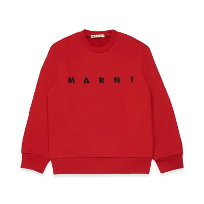 MARNI Kids Sweaters "Red"