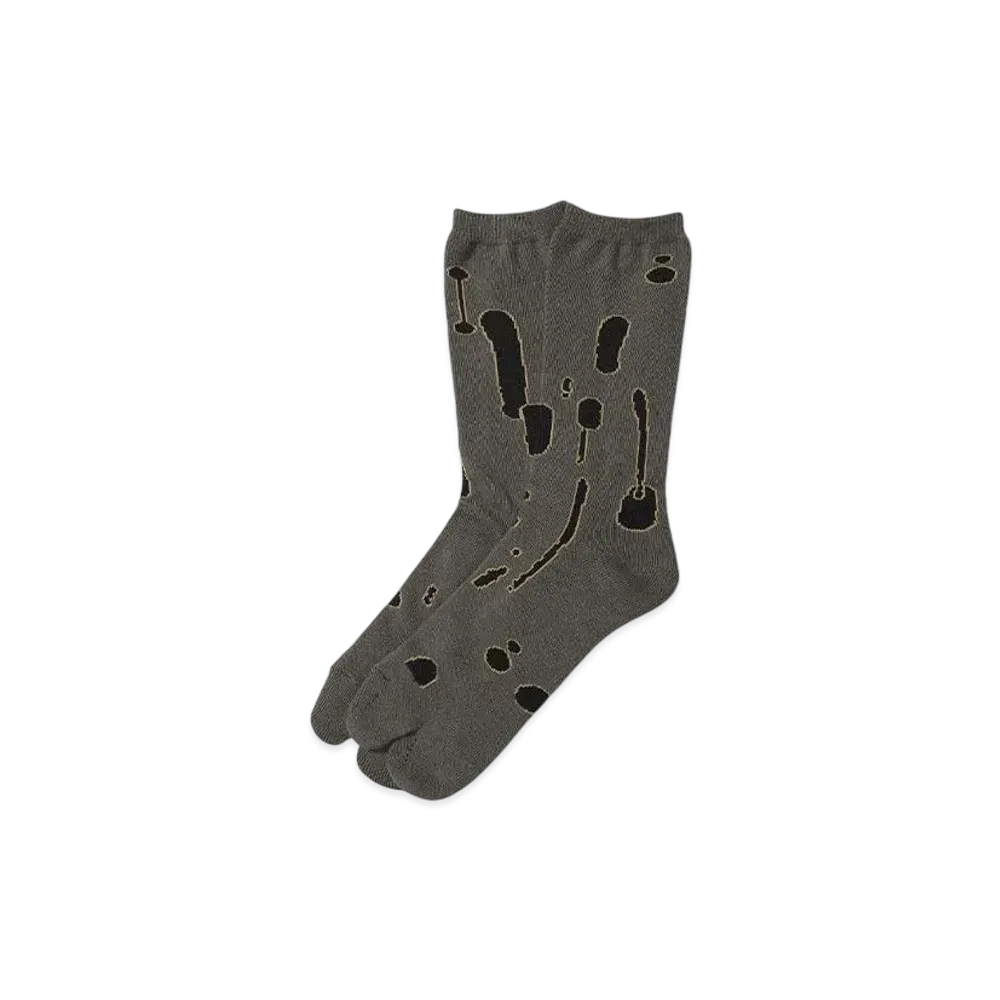 Bal JACQUARD TABI SOCKS "GRAY"