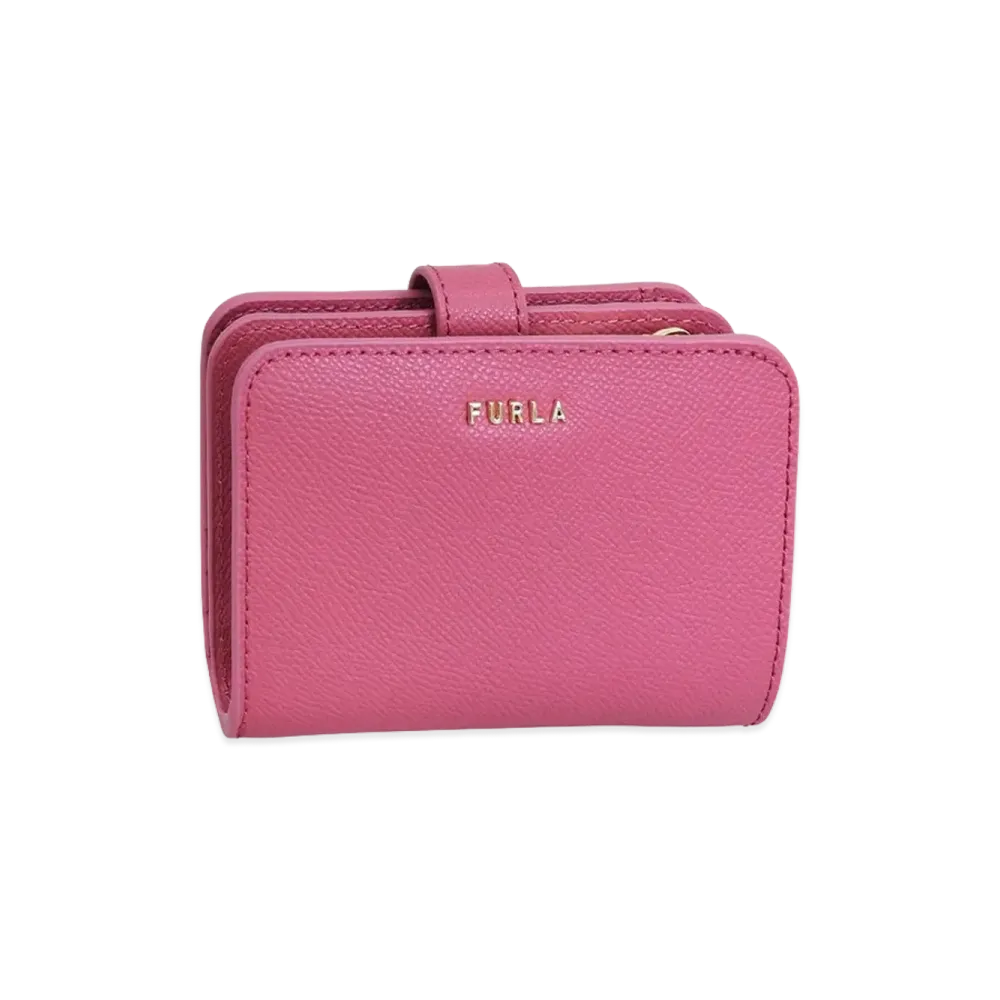 FURLA Classic S Compact Wallet "Red"