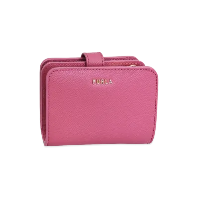 FURLA Classic S Compact Wallet "Red"