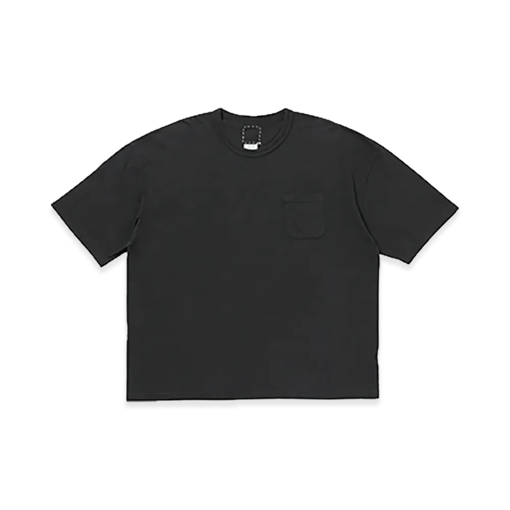 visvim EX Jumbo Tee S/S DMGD "Black"
