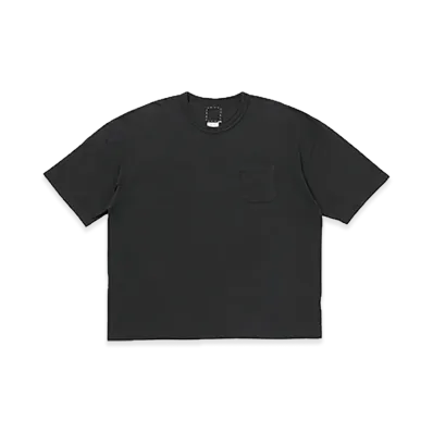 visvim EX Jumbo Tee S/S DMGD "Black"
