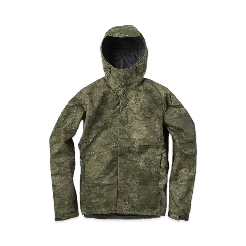The North Face Men's Venture 2 Jacket Cloud Camo "Military Olive Cloud Camo"