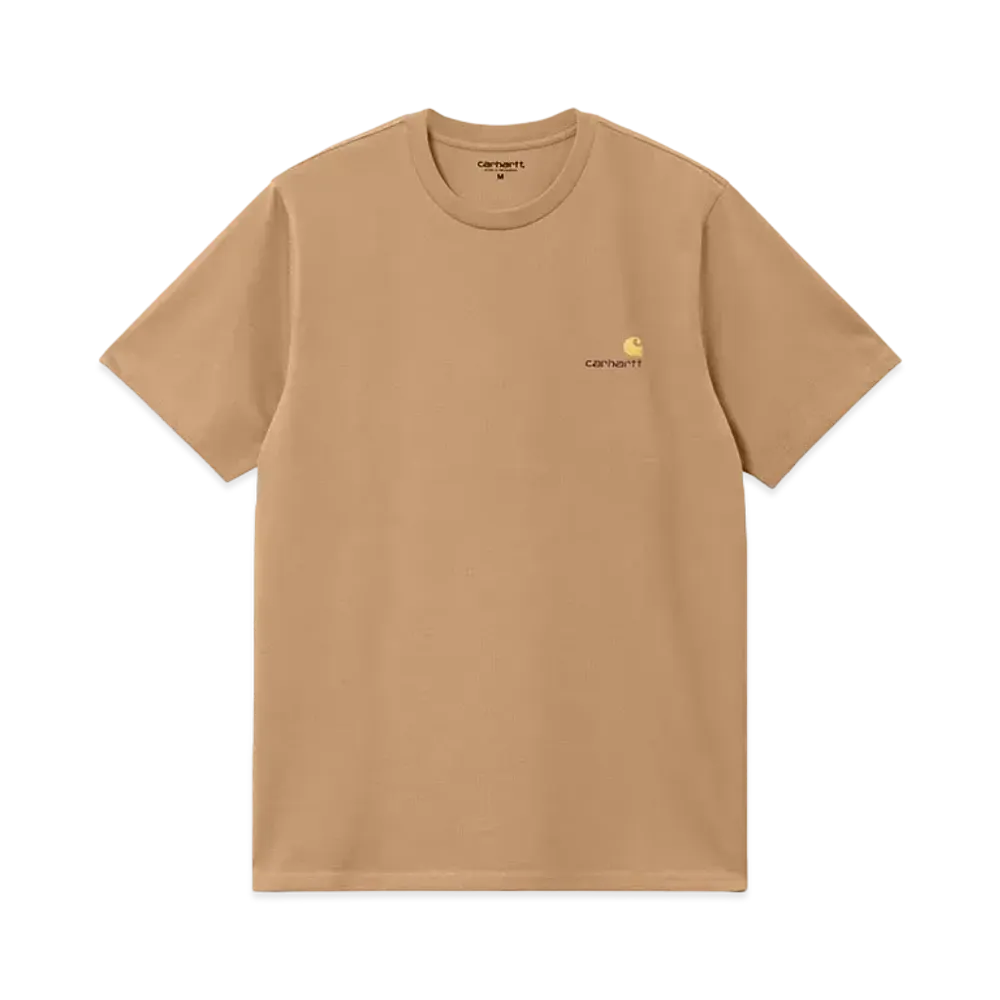 Carhartt WIP S/S American Script T-Shirt "Peanut"