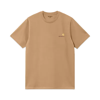 Carhartt WIP S/S American Script T-Shirt "Peanut"