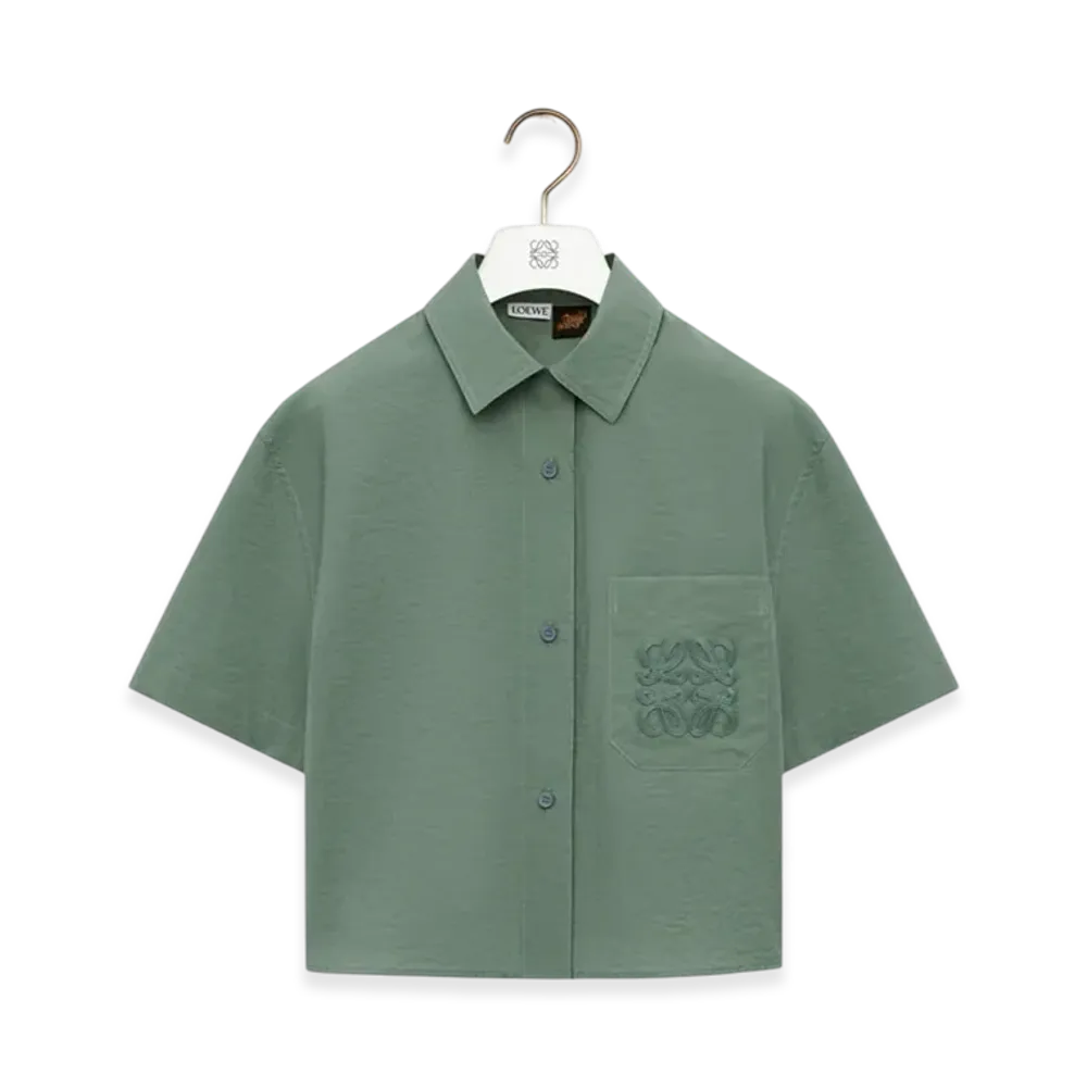 LOEWE Short-Sleeve Shirt "Sage"