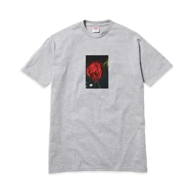 Supreme Araki Rose Tee "Heather Grey"