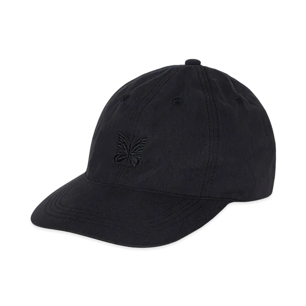 NEEDLES x STUDIOUS Nylon Cap - Papillon Embroidery "Black"